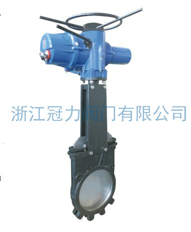 電動(dòng)刀型閘閥：流體控制裝置